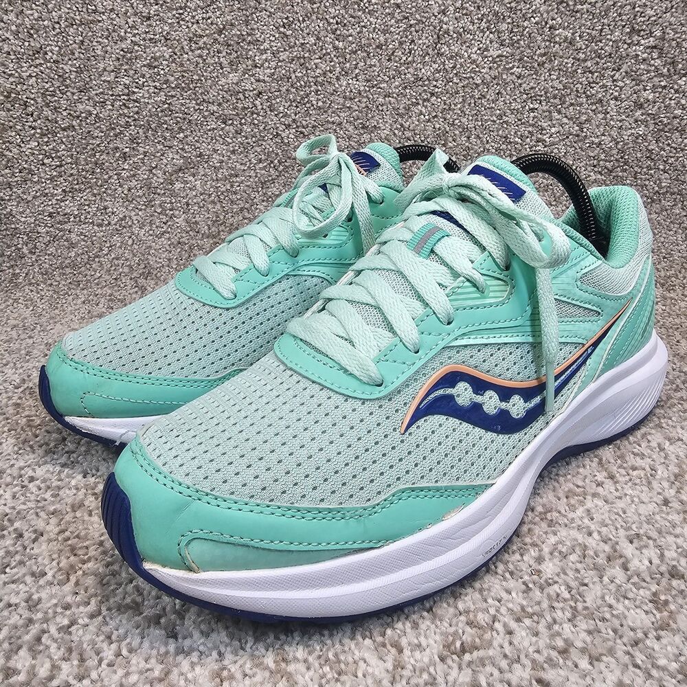 Saucony Women's‎ Cohesion 16 Sneaker, Blue Teal, Size 9 running Walking Train